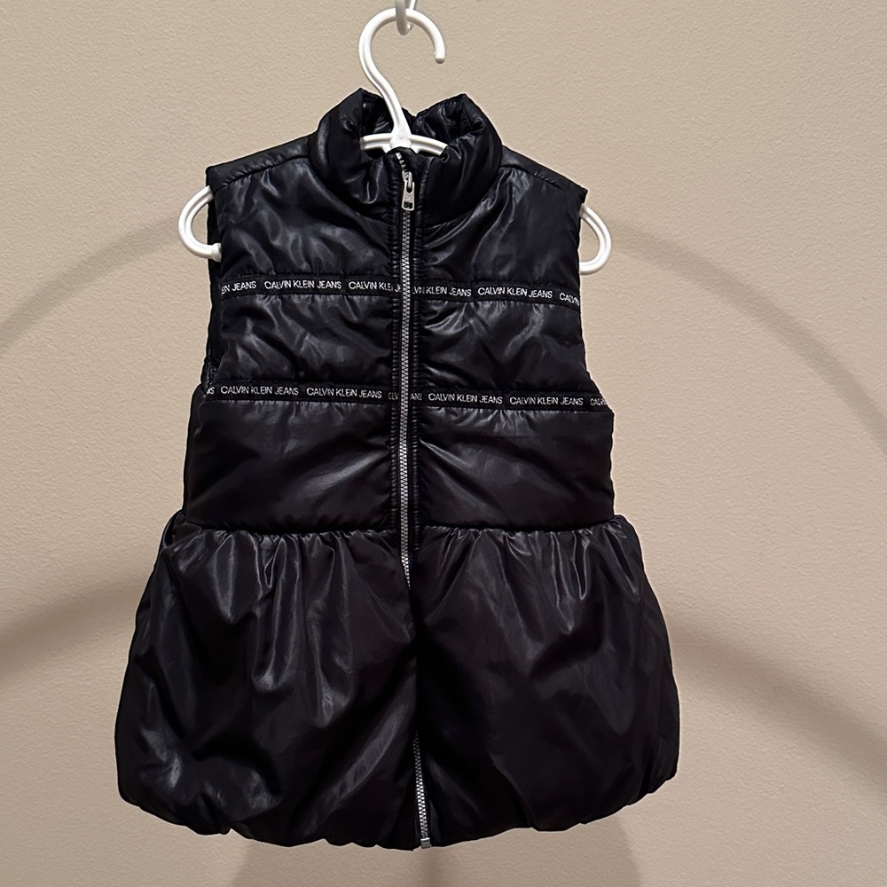 Calvin Klein Black Quilted Vest